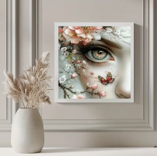 Preview: Diamond Painting Atemberaubende Dame